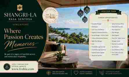 Elevate Your Hospitality Profession with Shangri La Rasa Sentosa Singapore Hotel Jobs