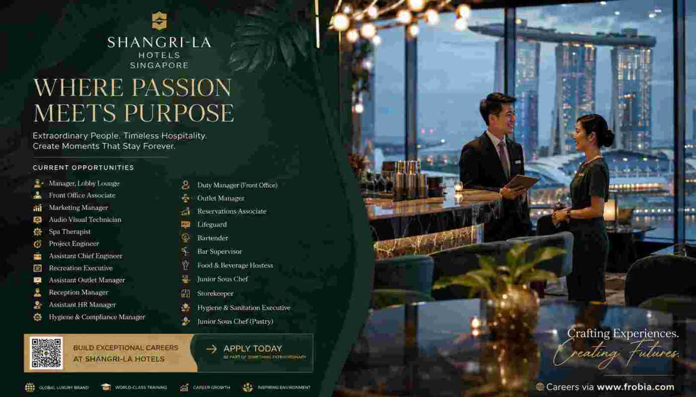 Shangri La Hotels Professional Jobs Singapore