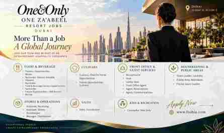 One&Only One Za’abeel Resort Jobs Dubai