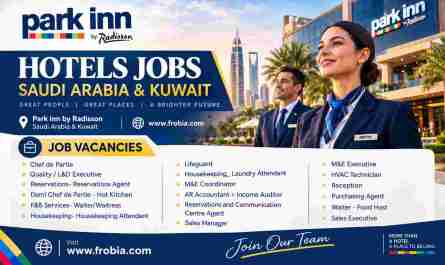 Park Inn by Radisson Hotels Jobs Saudi Arabia & Kuwait Work Opportunities