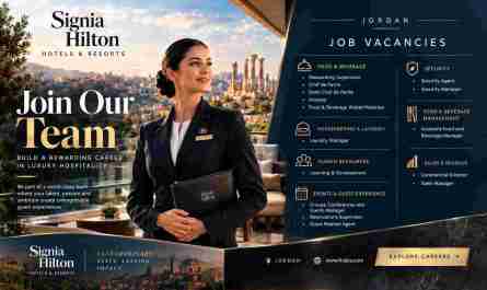 Join Signia Hilton Hotels Jobs in Jordan and Elevate Your Hospitality Journey