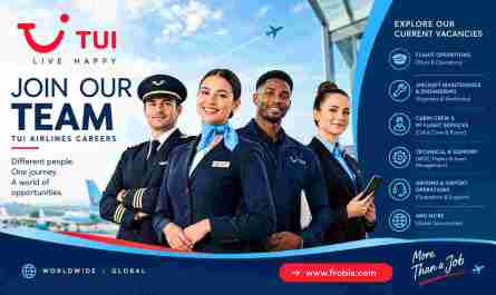TUI Airlines Jobs Work Opportunities