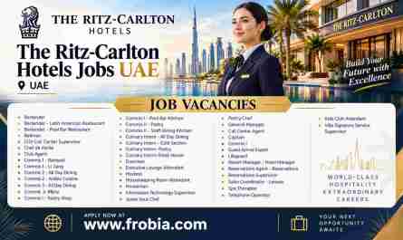 Discover Prestigious High Paying The Ritz-Carlton Hotels Jobs UAE