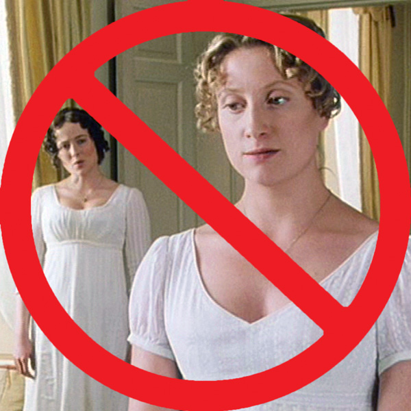 No white dresses!