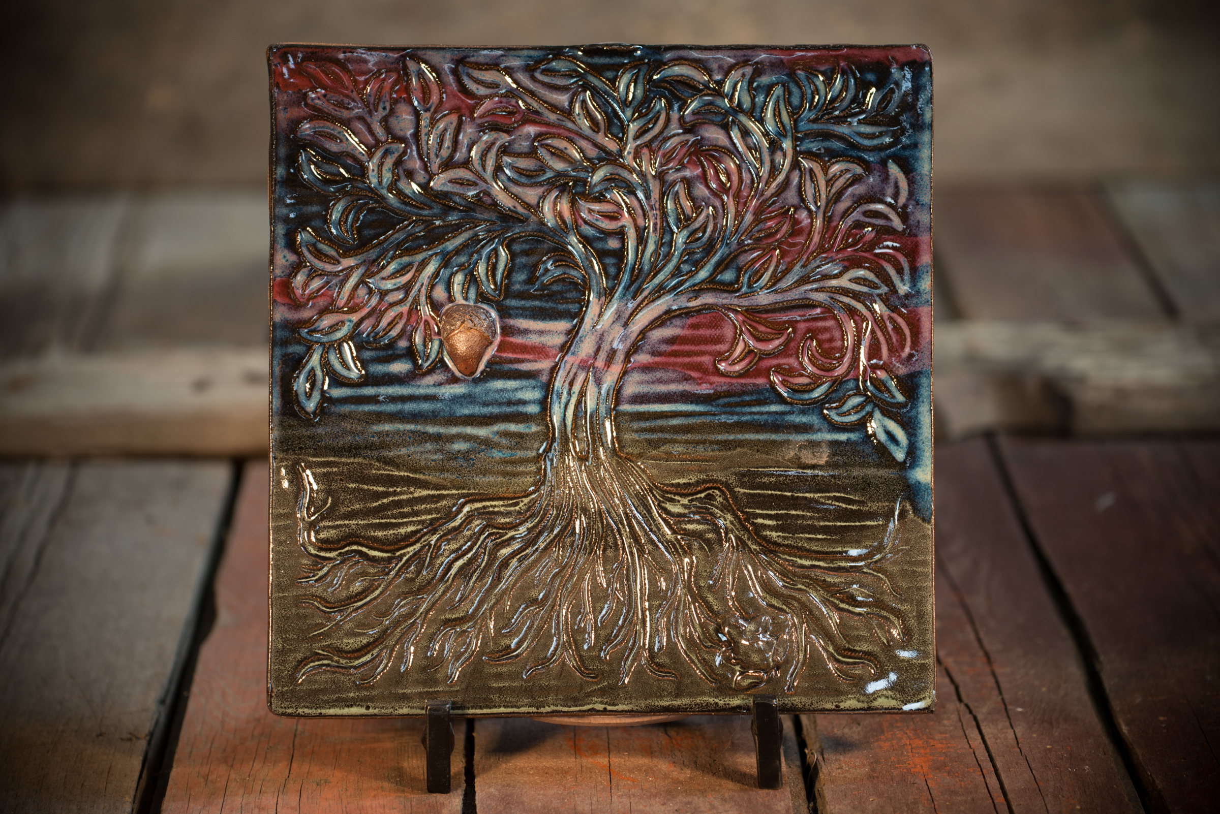 Square Tree Plate