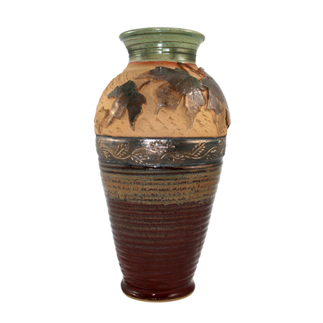 Multi-Color Leaf Vase