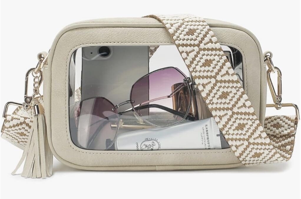 Amazon clear camera bag crossbody