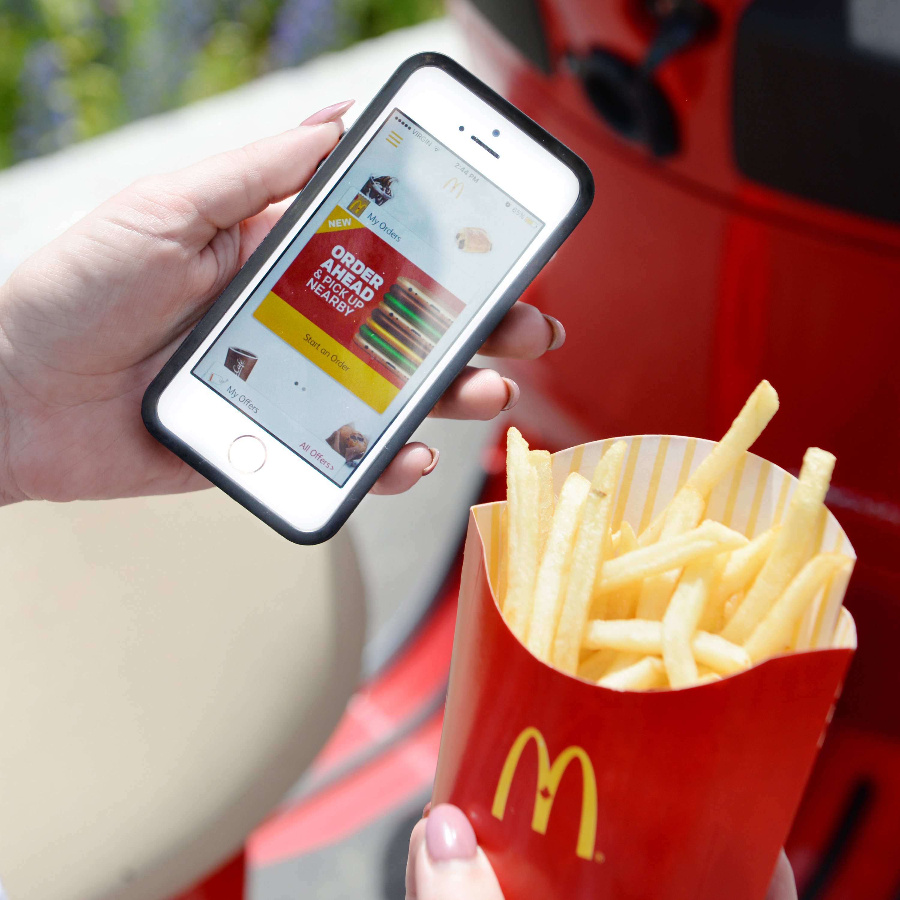 mcdonalds 'on the road' campaign