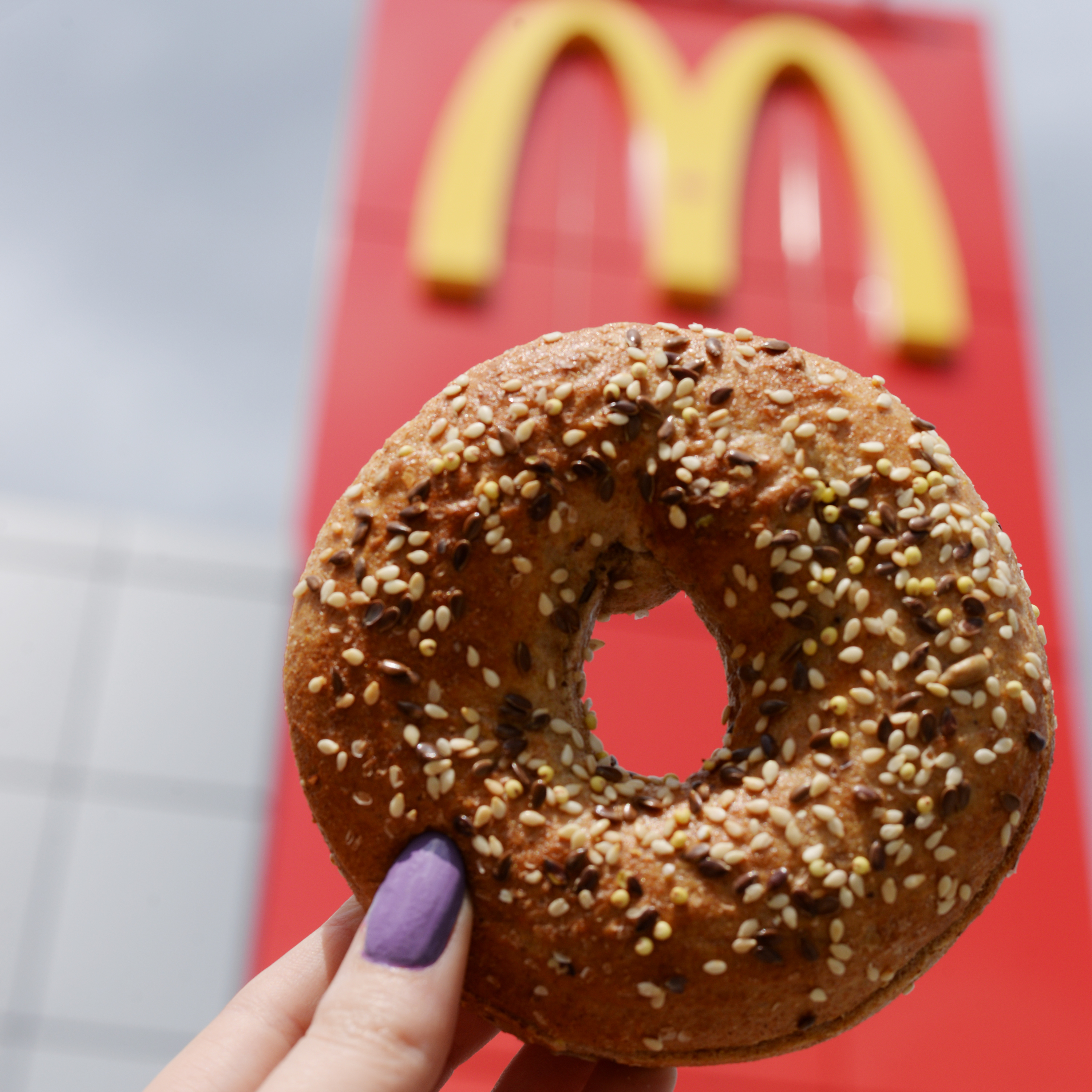 mcdonalds bagels