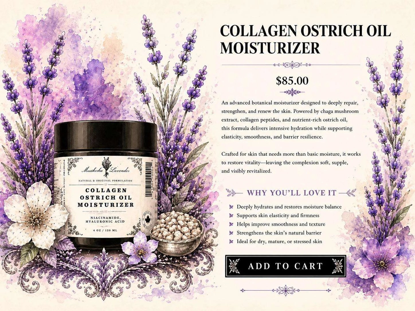 Chaga Moisturizer