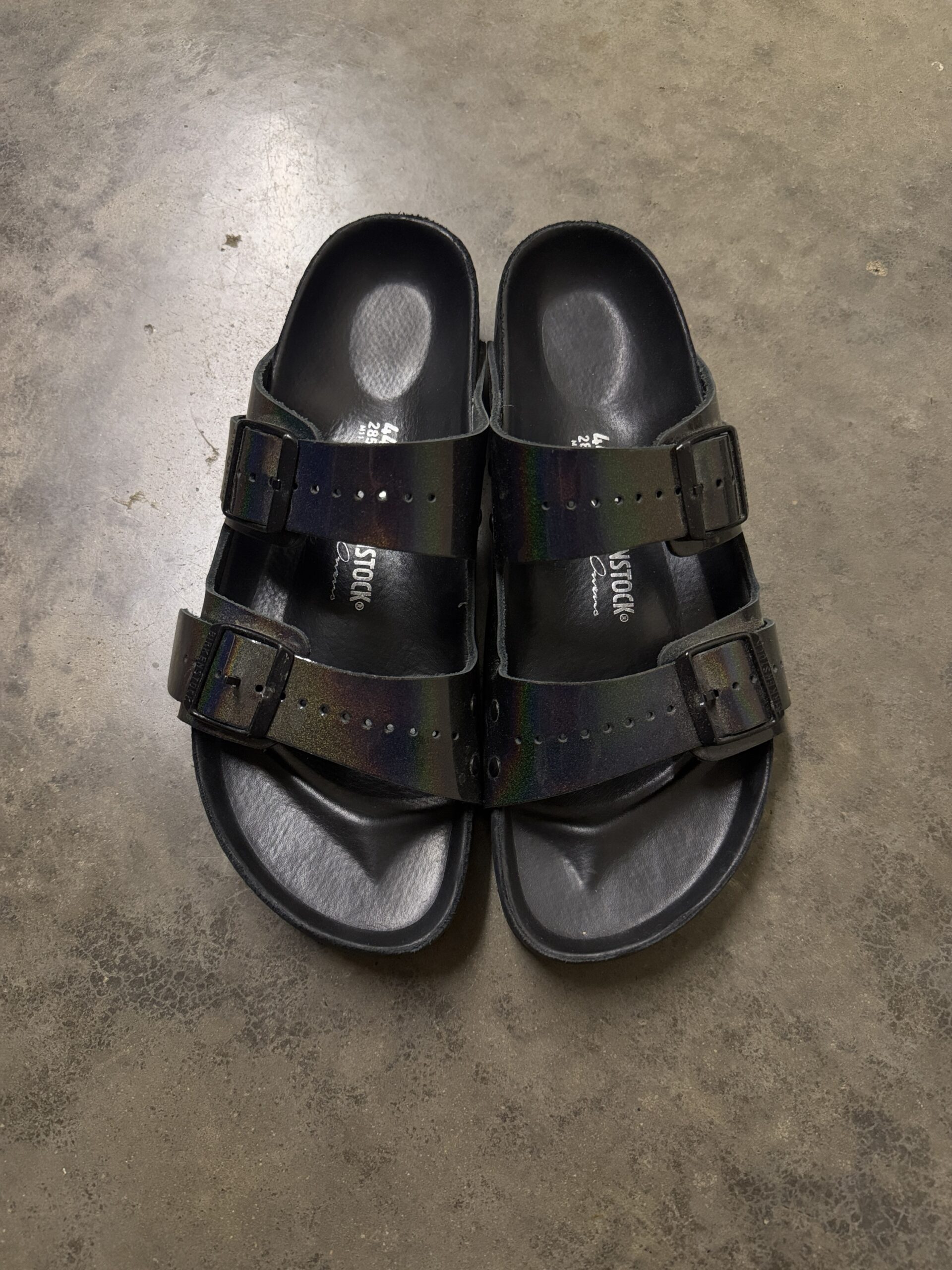 Rick Owens x Birkenstock Oil Dipped Arizona Sandals