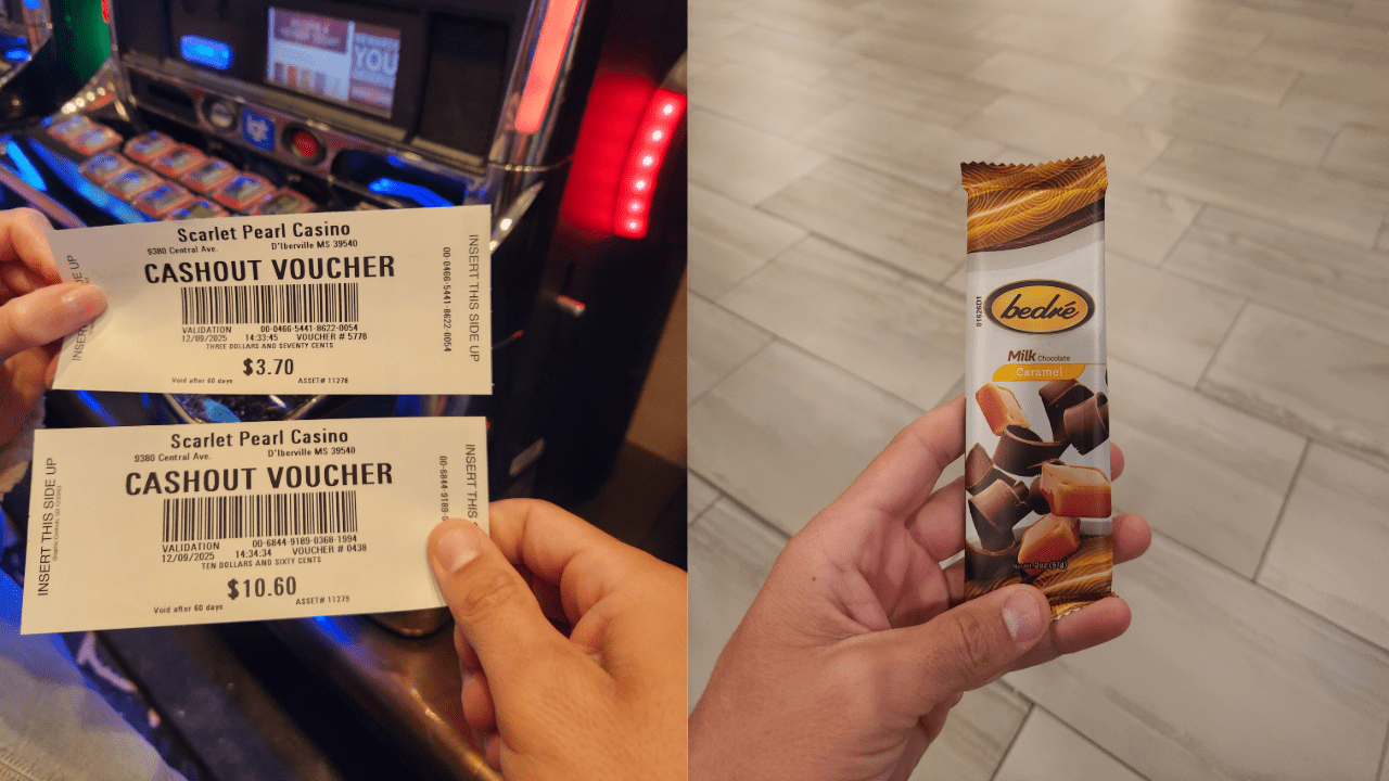 Freebies from the casino