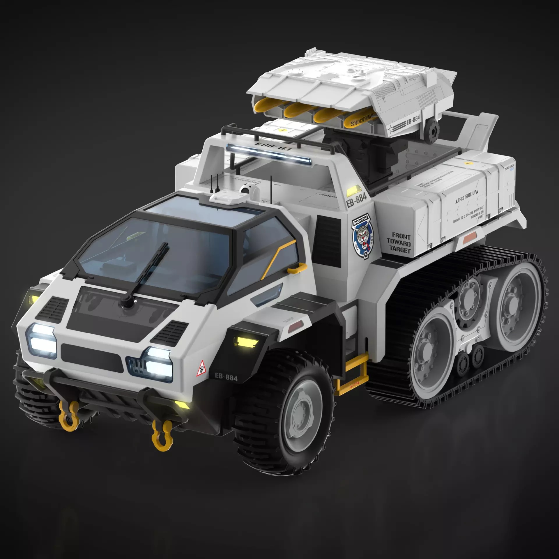 Hasbro Launches G.I. Joe Classified Series Snow C.A.T. HasLab