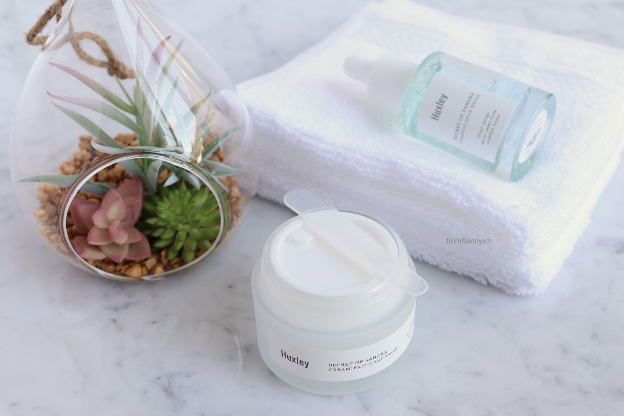 DISCOVER THE SECRET OF THE SAHARA: HUXLEY SKINCARE - fromSandyxo