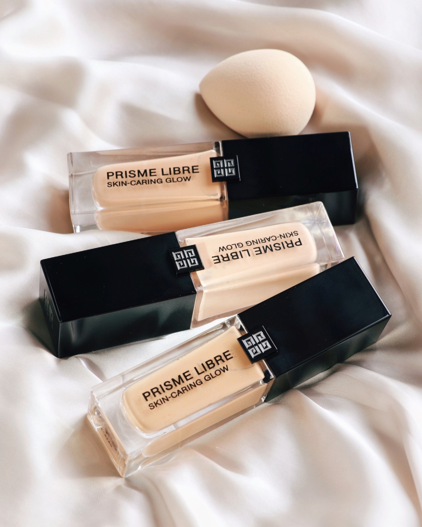 Givenchy Prisme Libre Skin-Caring Glow Foundation Review - fromSandyxo