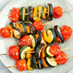 veggie skewers