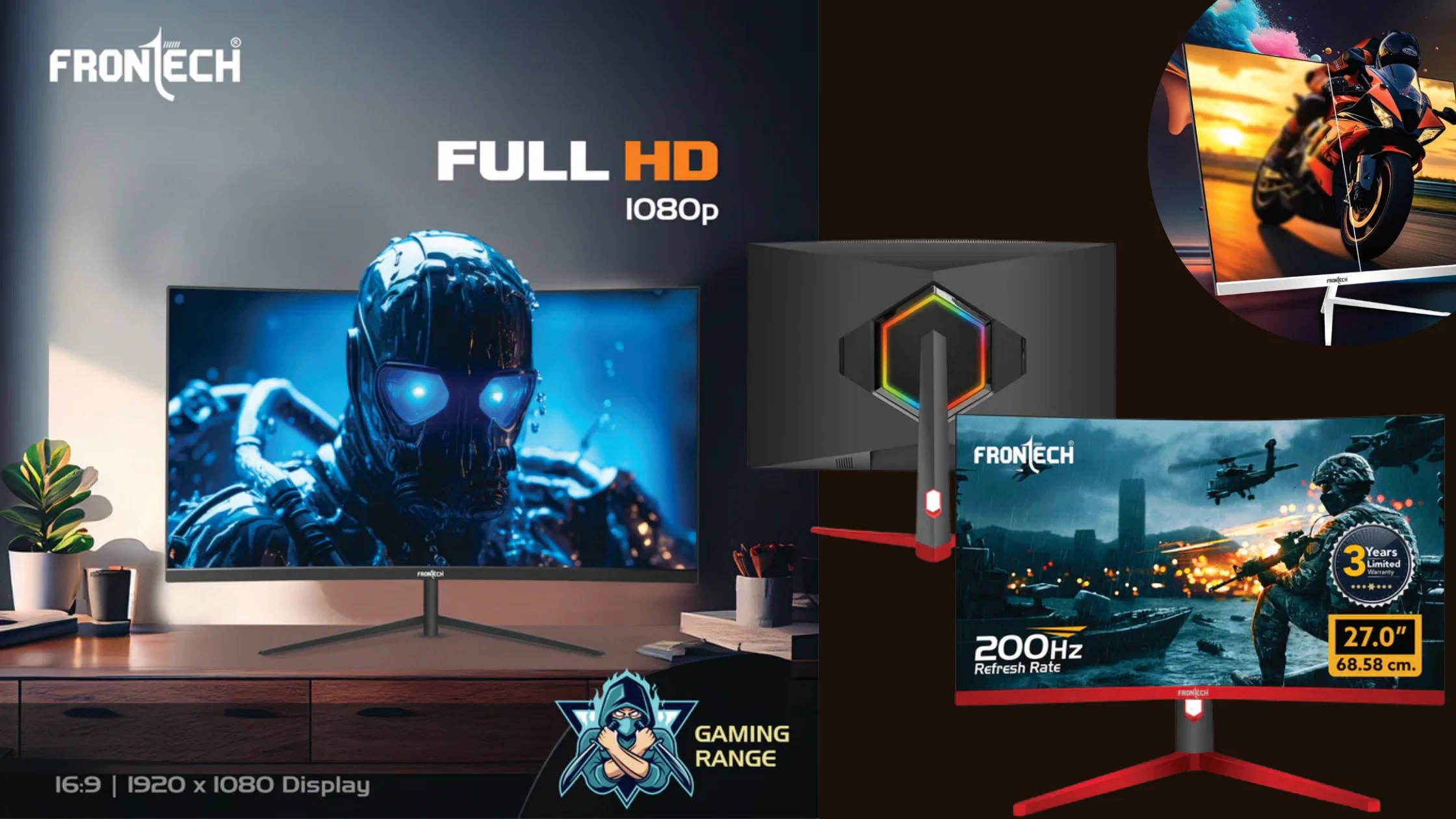 144Hz Vs 165Hz Vs 240Hz Gaming Monitor Guide 2026 Frontech Frontech Frontech Gaming Monitor Which Refresh Rate 