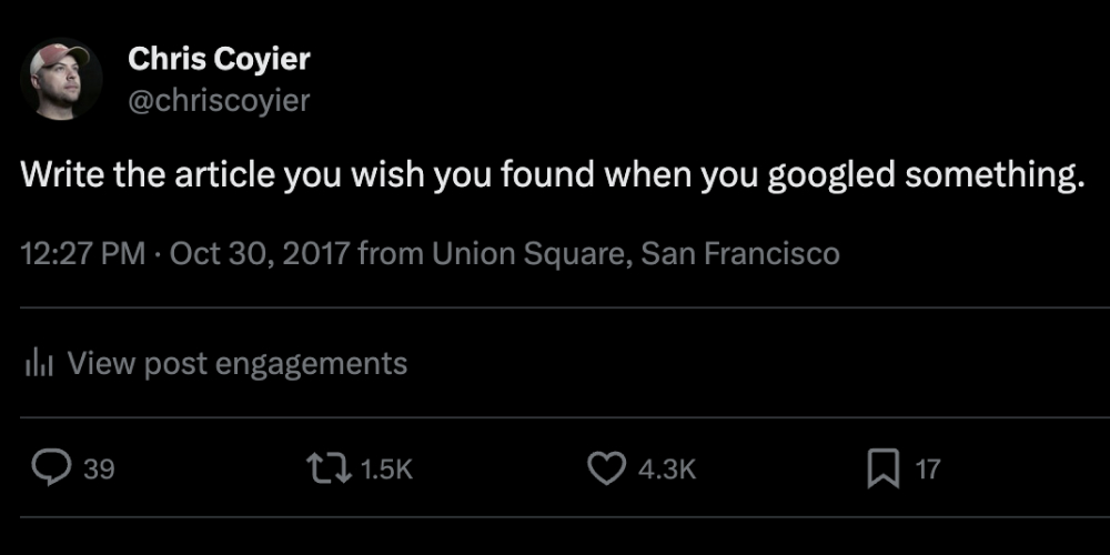 Post Thumbnail for Guest Writing