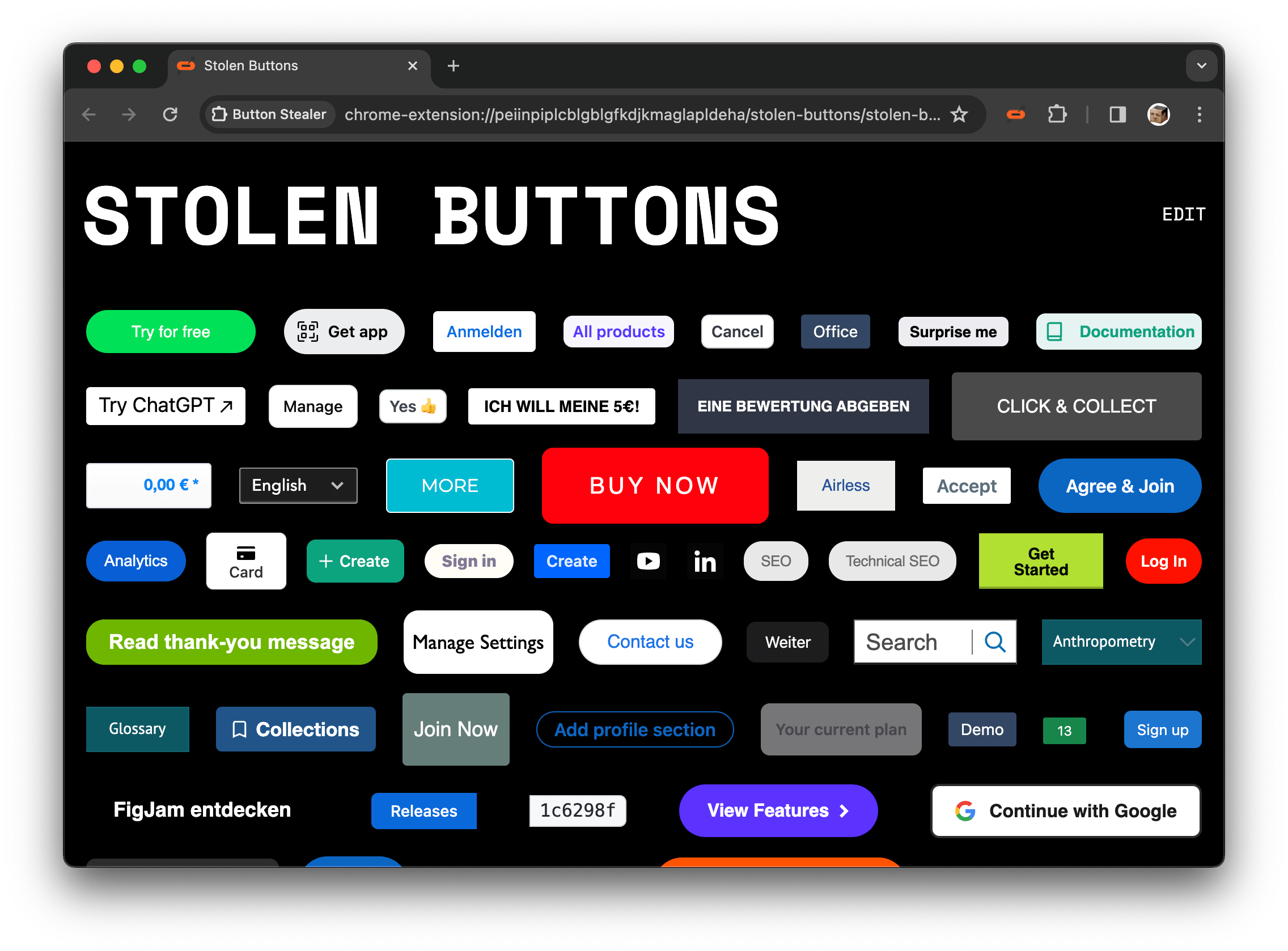 Post Thumbnail for Button Stealer