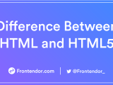 Difference Between Html And Html5