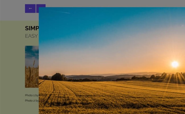 Simple Image Lightbox In Javascript - Ovrly.js | Frontendscript