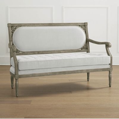 Eliza Settee Frontgate - Best Vintage Illustrations in Desktop