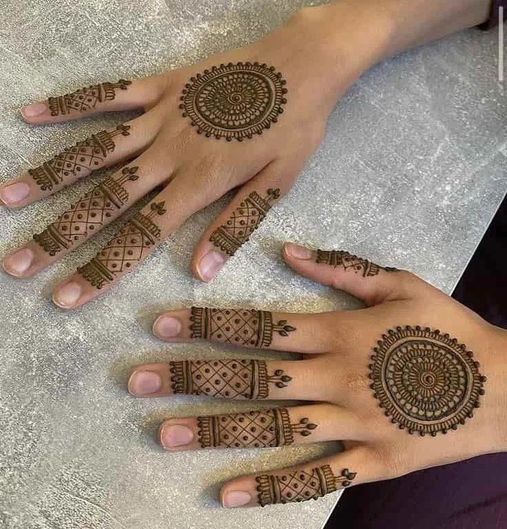 80+ Back Hand Simple Mehndi Design Photos 2025 55 Back Hand Simple Mehndi Design Photos