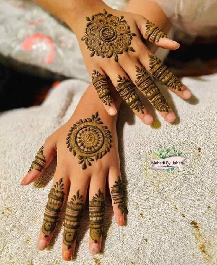 80+ Back Hand Simple Mehndi Design Photos 2025 57 Back Hand Simple Mehndi Design Photos