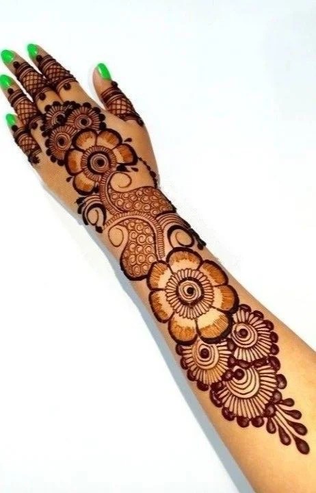 80+ Back Hand Simple Mehndi Design Photos 2025 77 Back Hand Simple Mehndi Design Photos