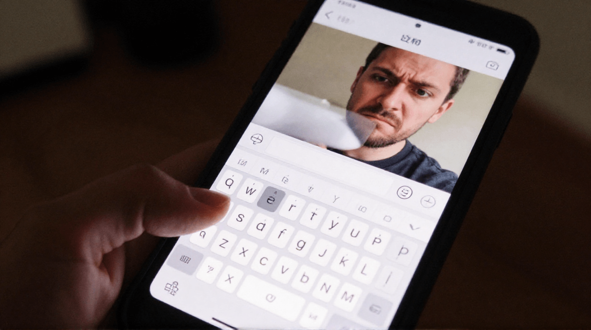 iPhone lock screen showing Czech keyboard layout with passcode entry field, representing an iOS 26 update bug that removed a character and locked users out of their devices