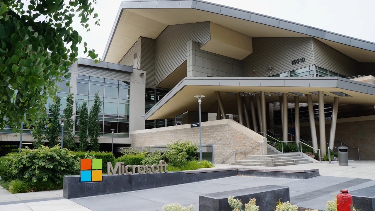 Microsoft building 92 at the company's Redmond campus