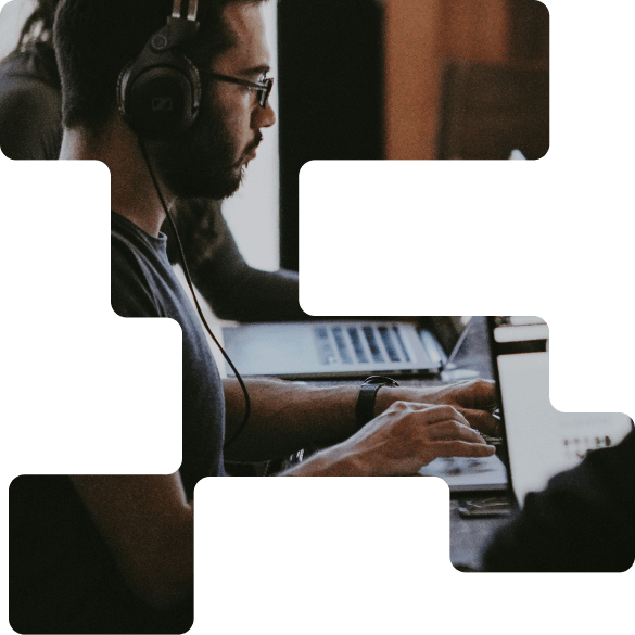 About Us Frontnode - Beautiful Minimal Illustration - 4K