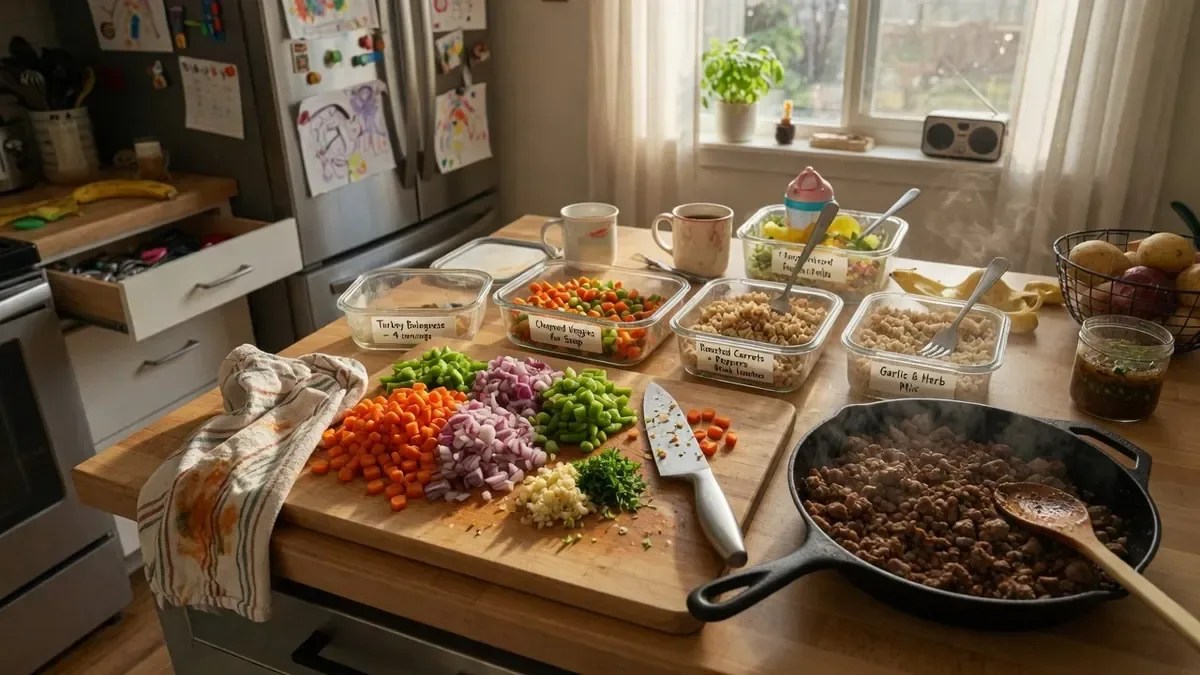 Sunday Prep That Actually Sticks for a Week of Family Dinners