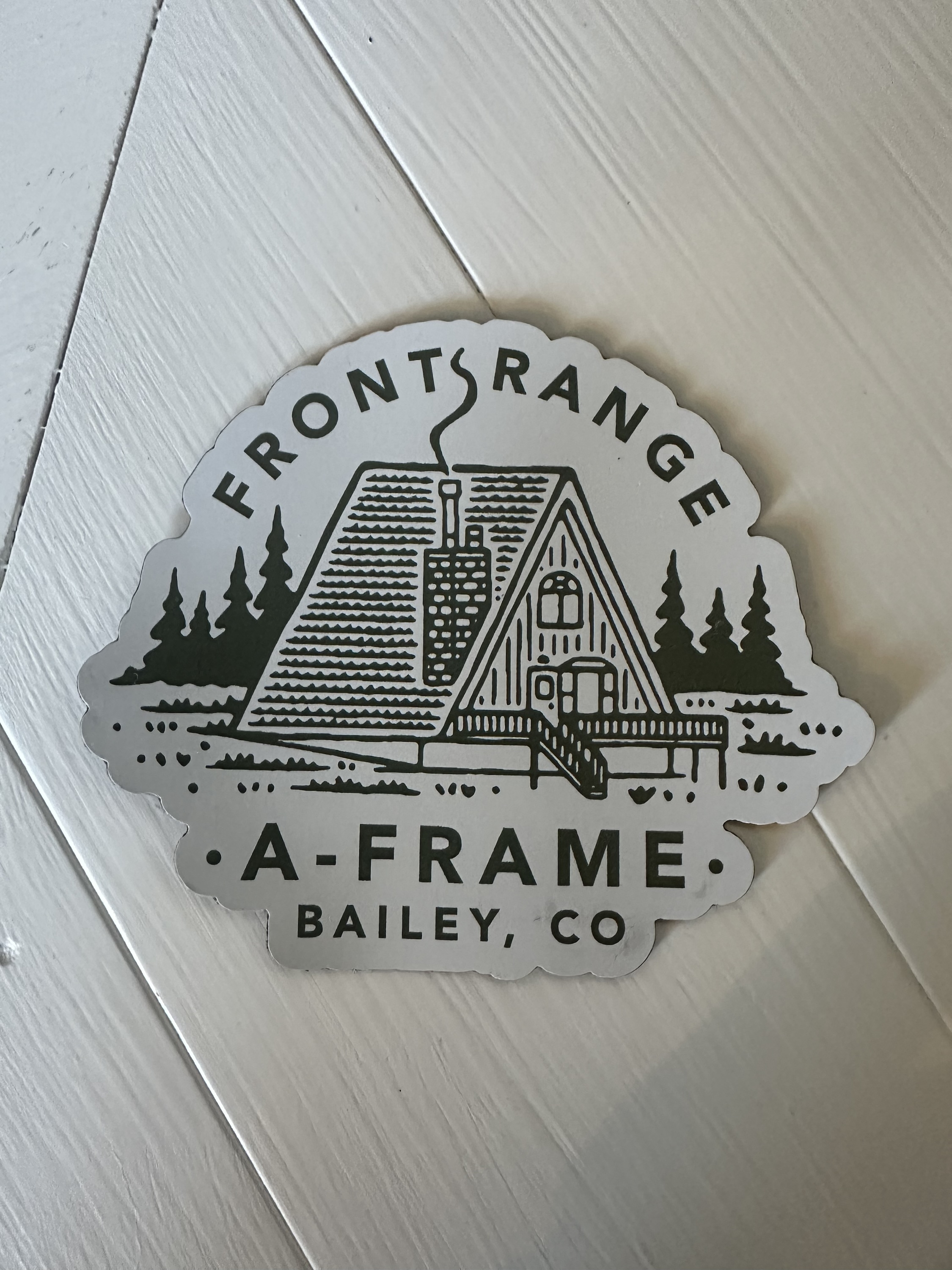 A-Frame Logo Stickers