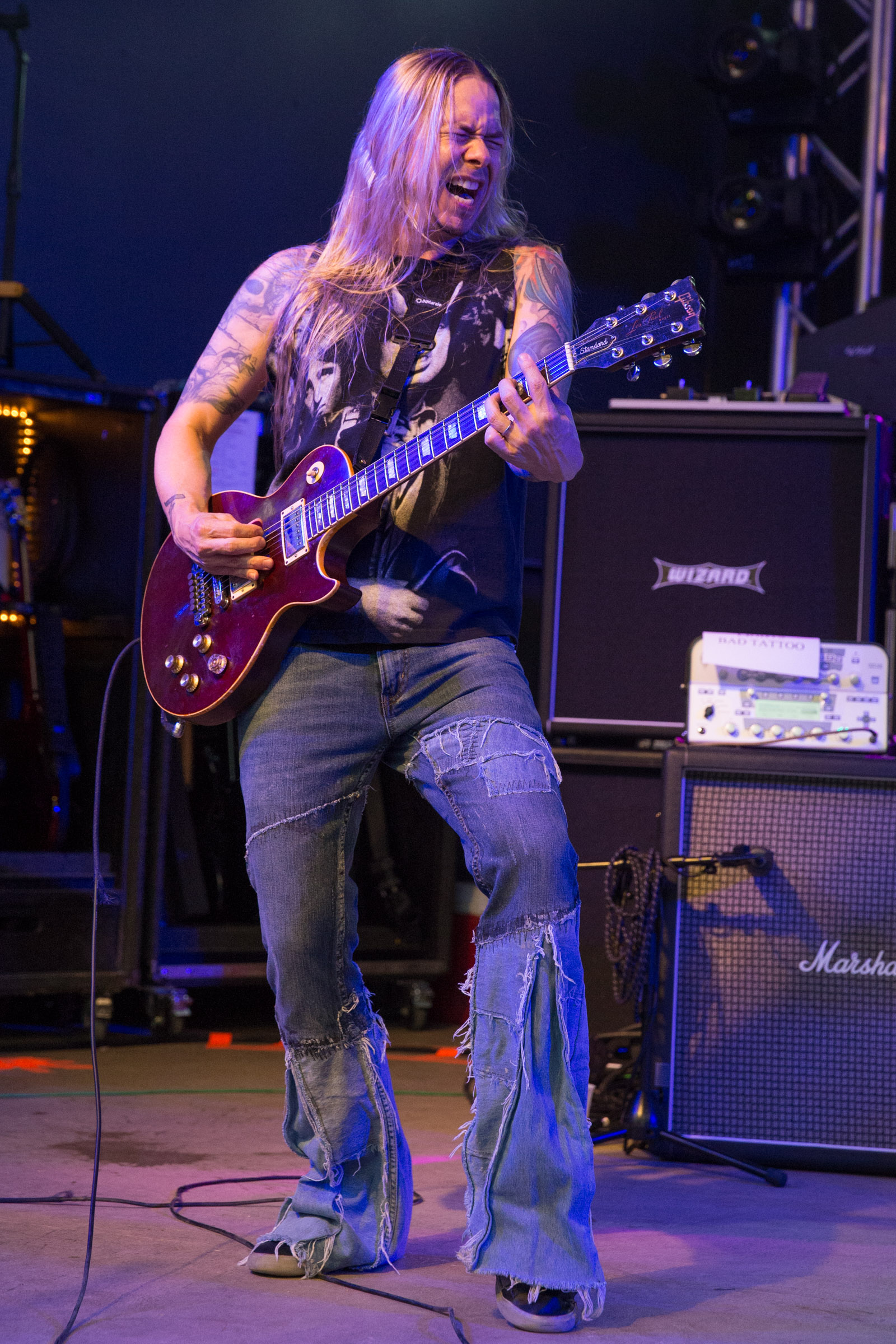 A List photos Slash, Myles Kennedy, and Fozzie