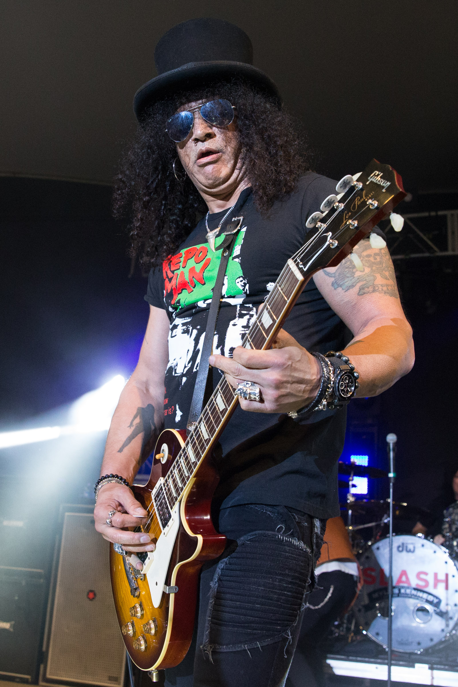 A List photos Slash, Myles Kennedy, and Fozzie