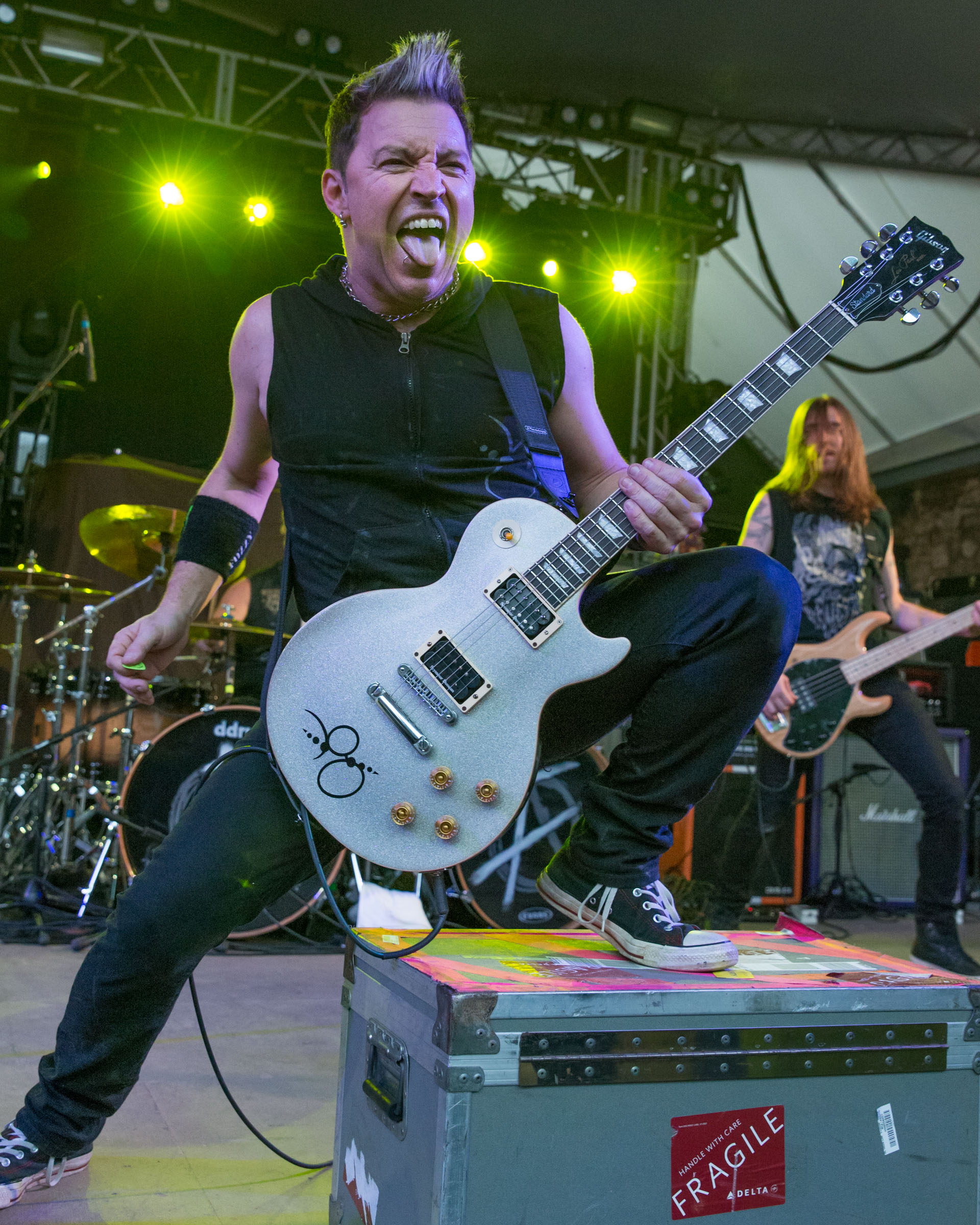 A List photos Slash, Myles Kennedy, and Fozzie