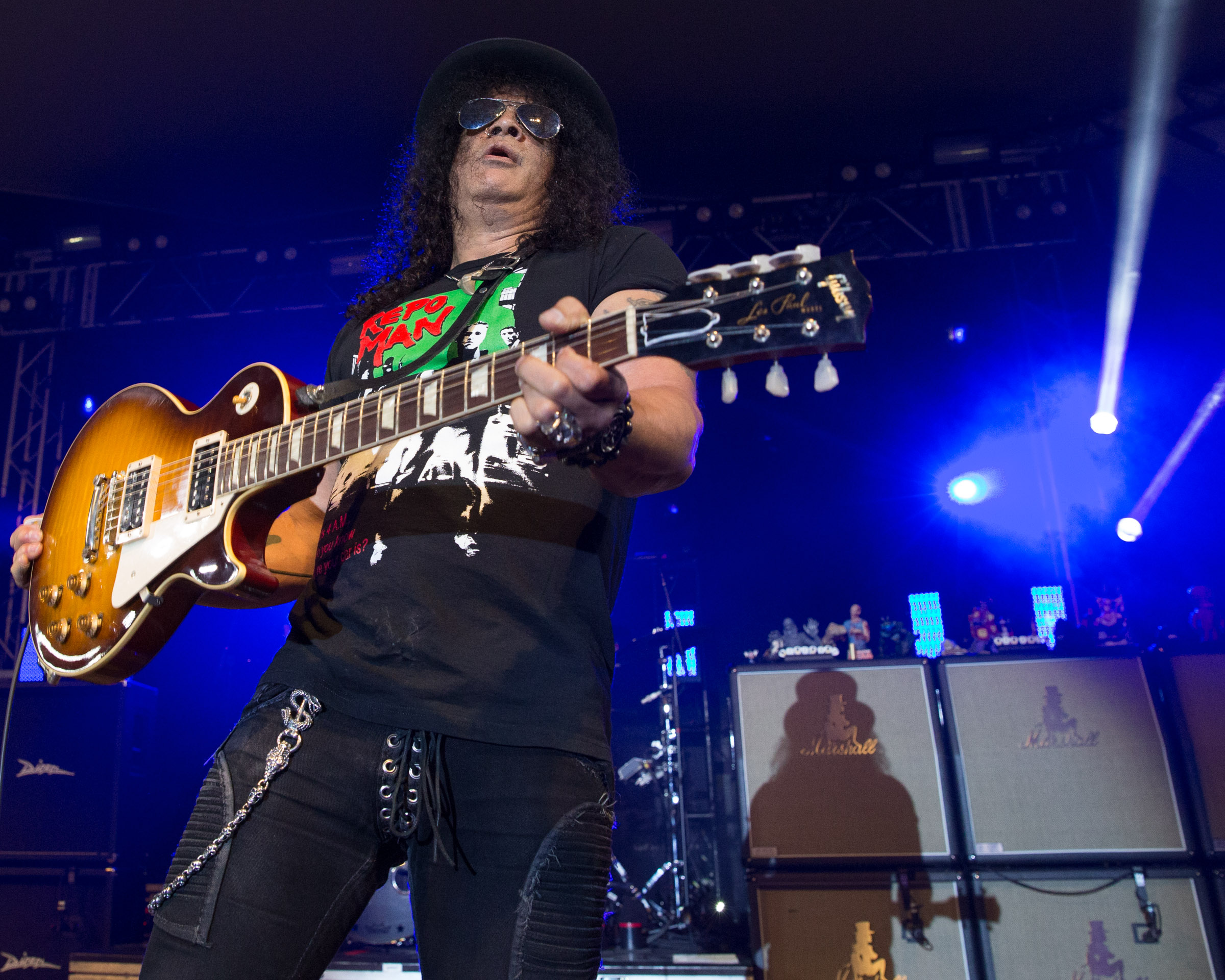 A List photos Slash, Myles Kennedy, and Fozzie