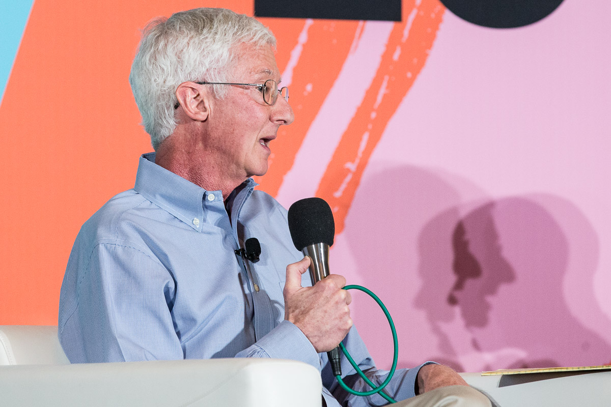 Tim Ferriss and Roland Griffiths at SXSW, Austin, TX 3/11/2018. © 2018 Jim Chapin Photography