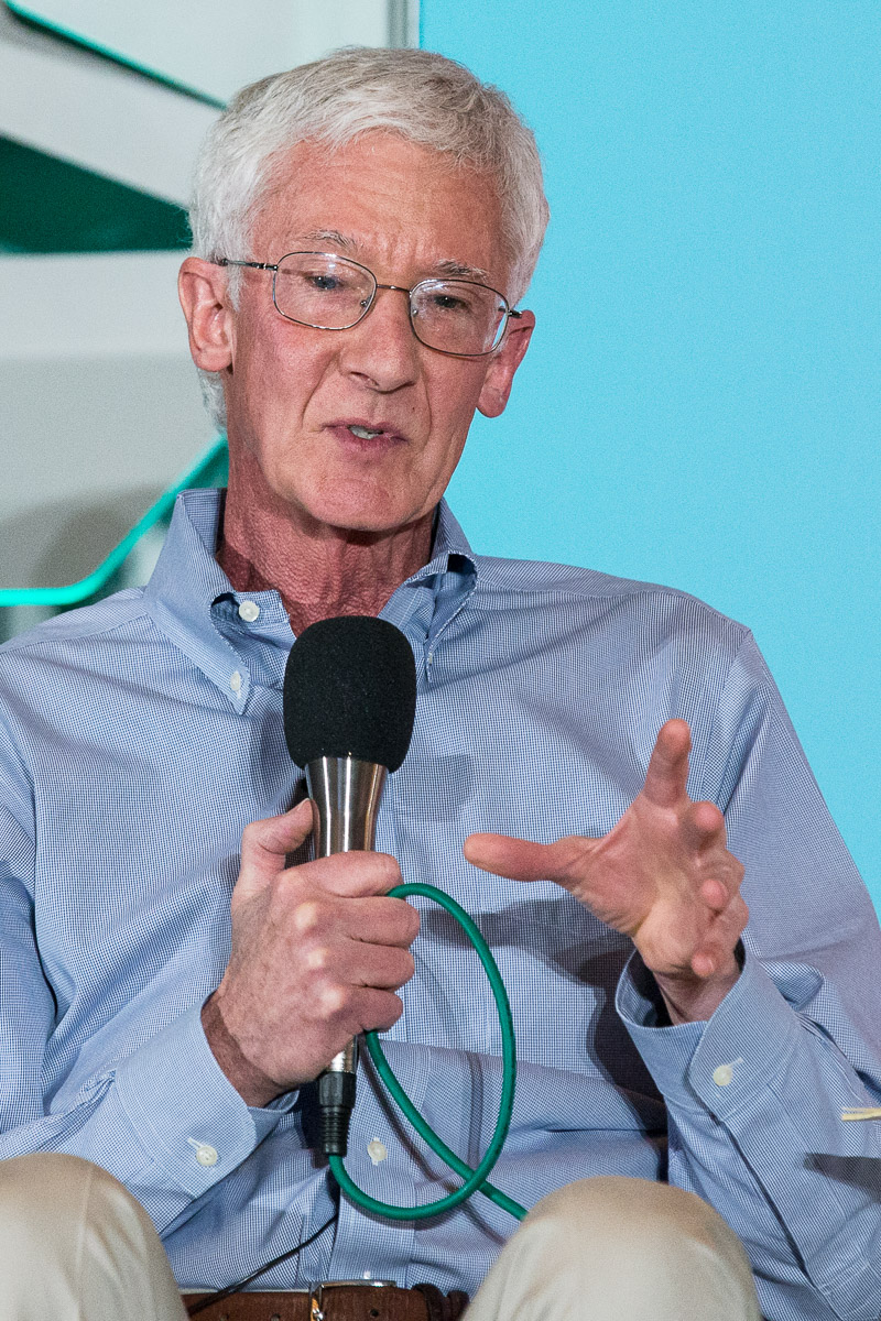 Tim Ferriss and Roland Griffiths at SXSW, Austin, TX 3/11/2018. © 2018 Jim Chapin Photography