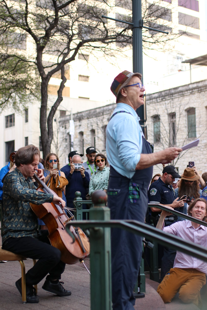 Bill Murray at SXSW, Austin, TX 3/17/2018. © 2018 Stacey Lovett