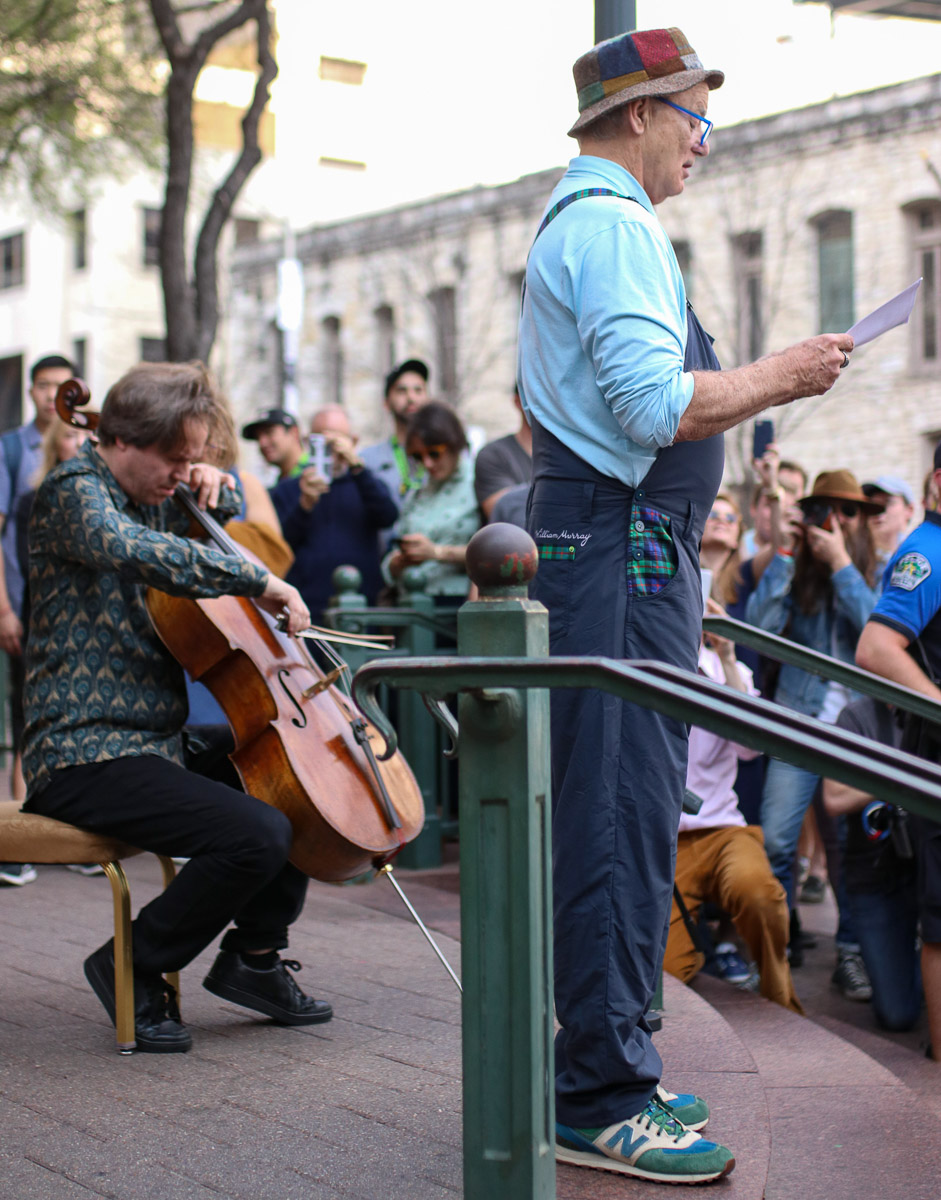 Bill Murray at SXSW, Austin, TX 3/17/2018. © 2018 Stacey Lovett