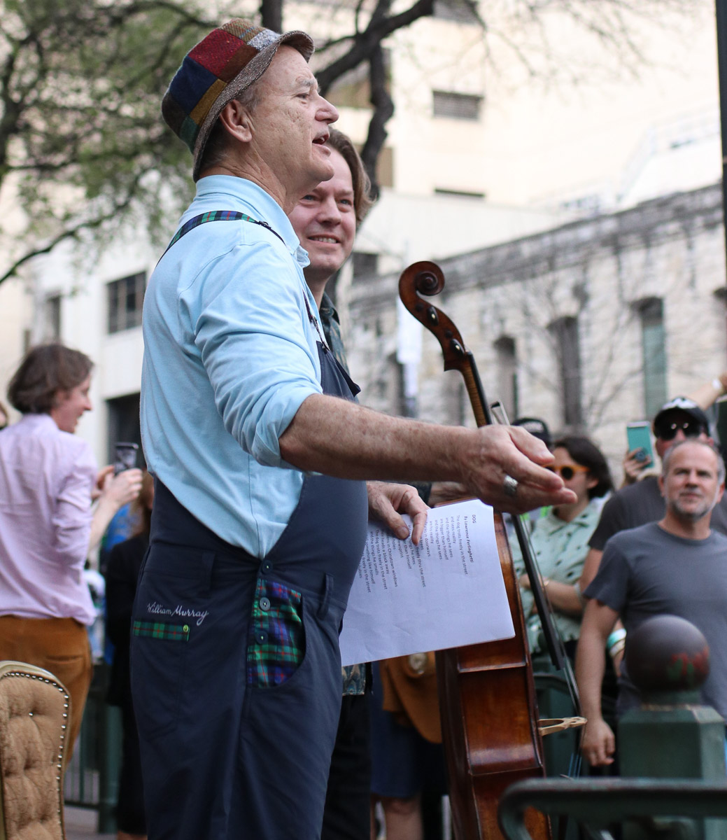 Bill Murray at SXSW, Austin, TX 3/17/2018. © 2018 Stacey Lovett