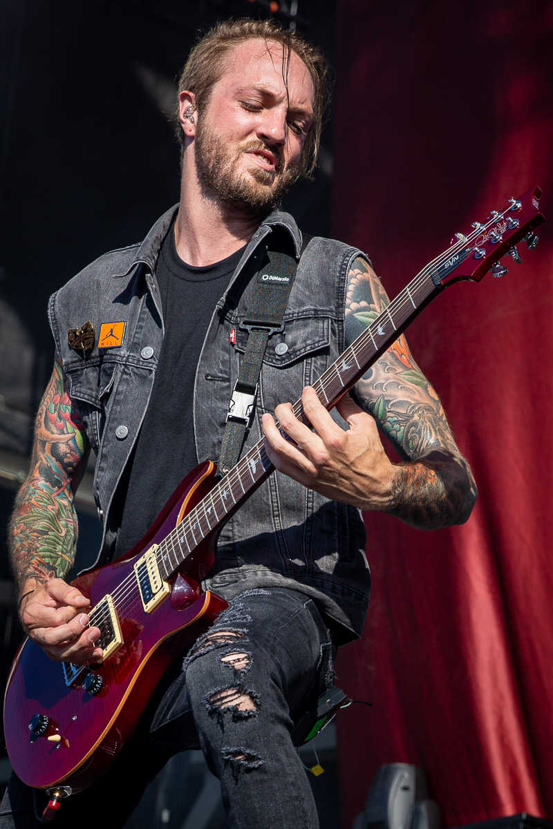 Bad Wolves at the Austin360 Amphitheater, Austin, TX 8/1/2018. © 2018 Jim Chapin Photography