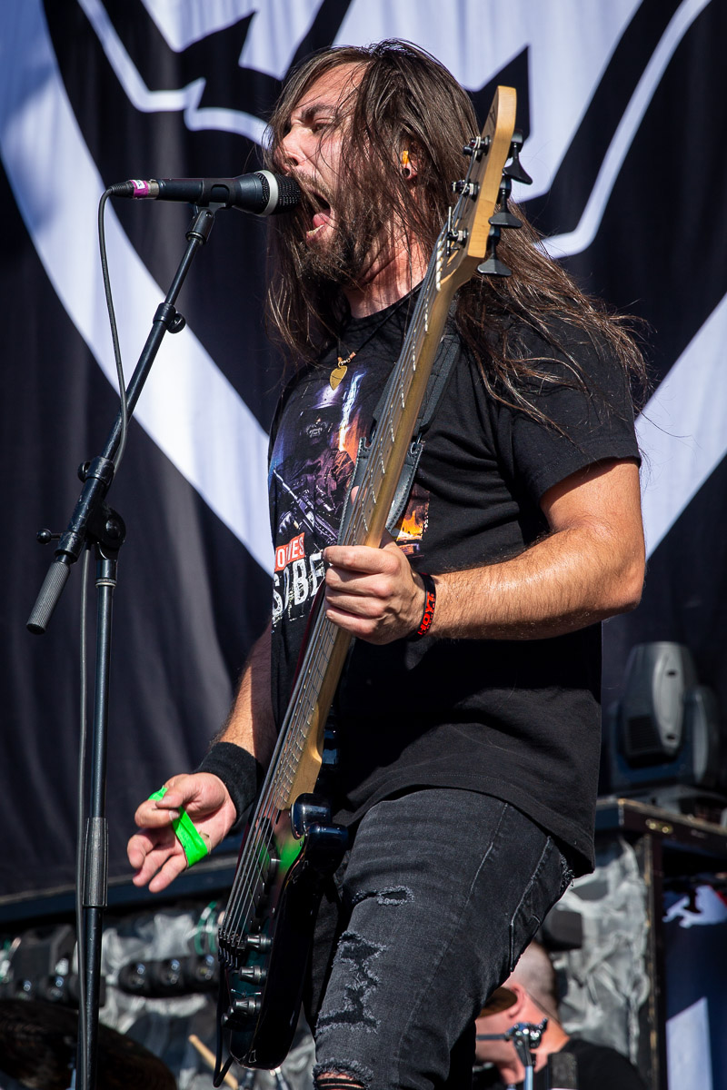 Bad Wolves at the Austin360 Amphitheater, Austin, TX 8/1/2018. © 2018 Jim Chapin Photography