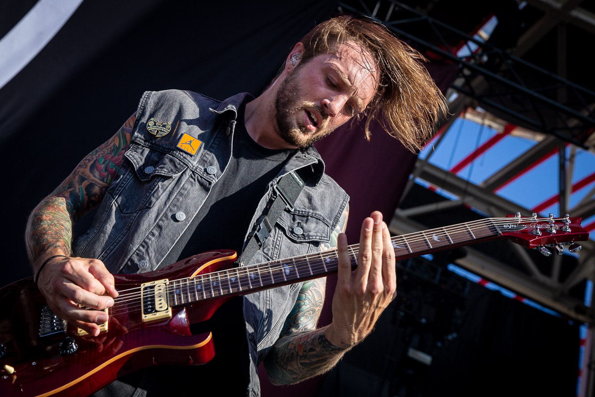 Bad Wolves at the Austin360 Amphitheater, Austin, TX 8/1/2018. © 2018 Jim Chapin Photography