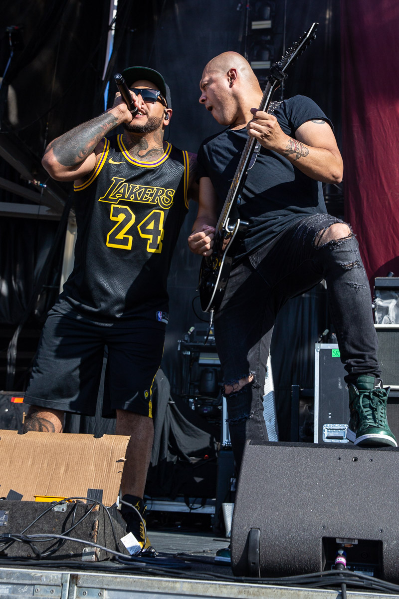 Bad Wolves at the Austin360 Amphitheater, Austin, TX 8/1/2018. © 2018 Jim Chapin Photography