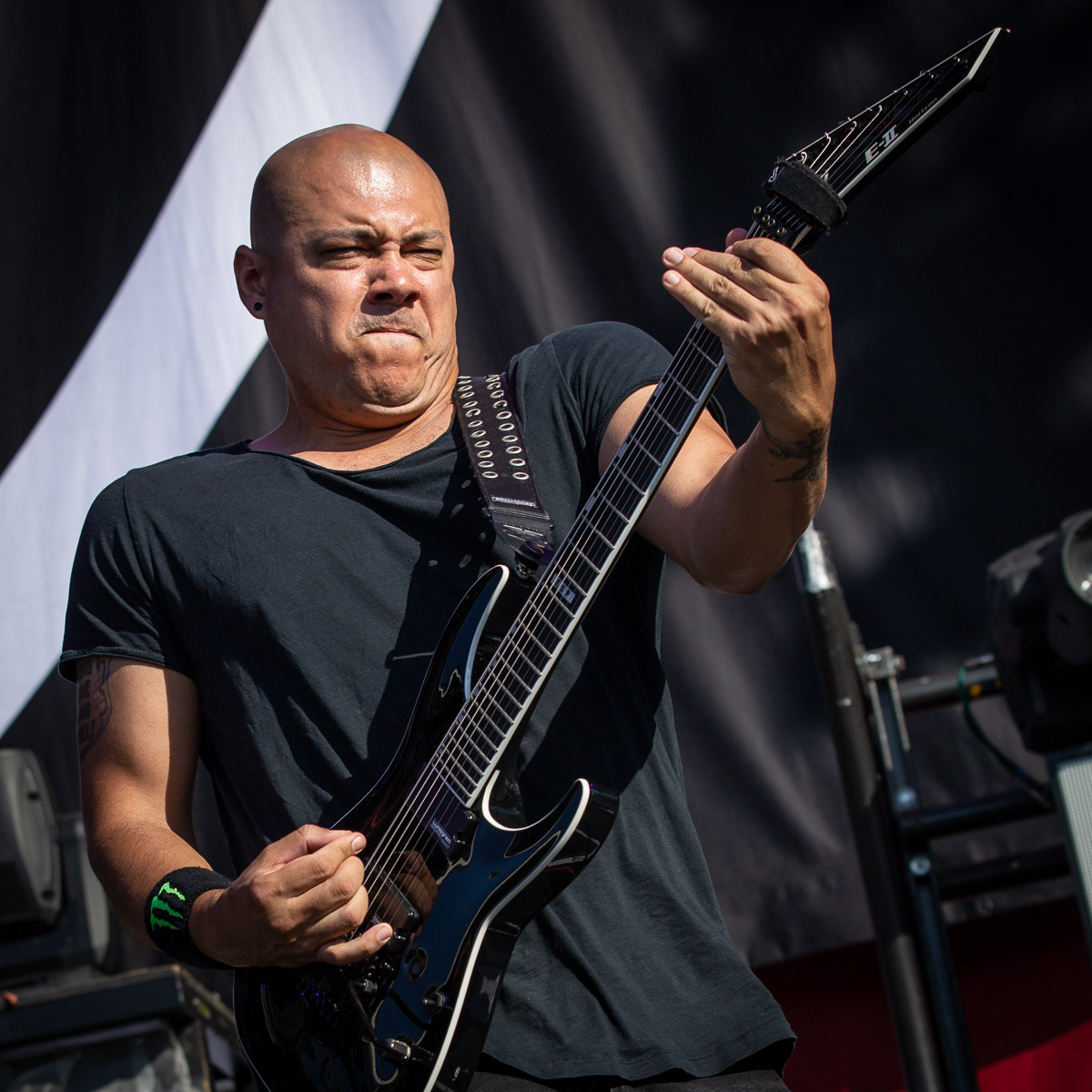 Bad Wolves at the Austin360 Amphitheater, Austin, TX 8/1/2018. © 2018 Jim Chapin Photography