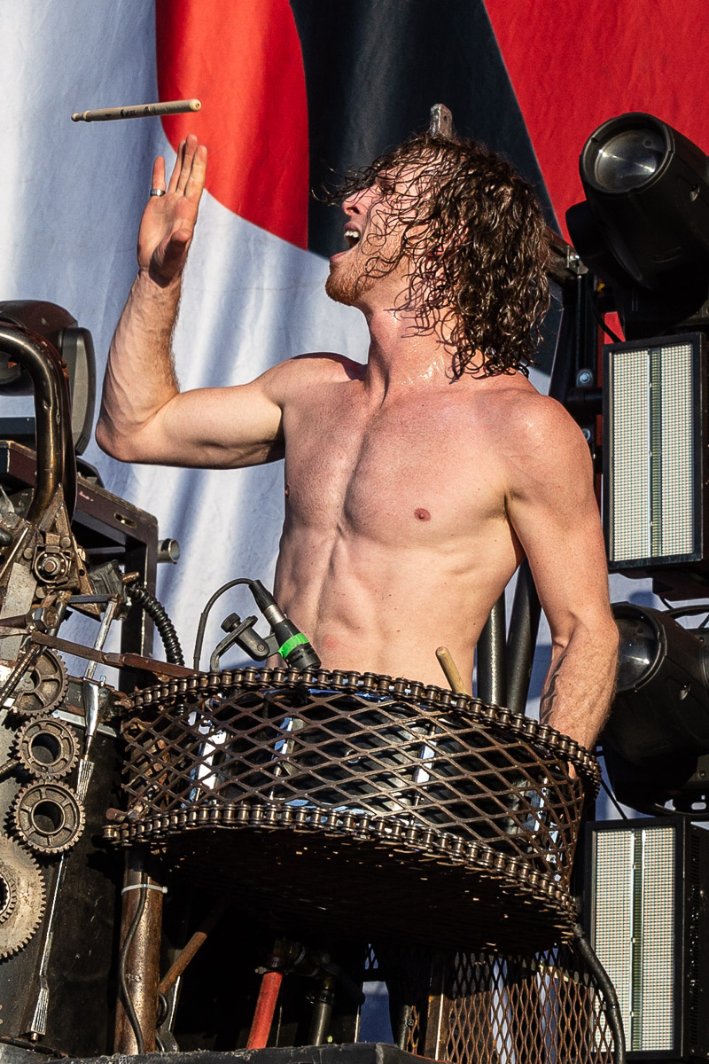 Nothing More at the Austin360 Amphitheater, Austin, TX 8/1/2018. © 2018 Jim Chapin Photography