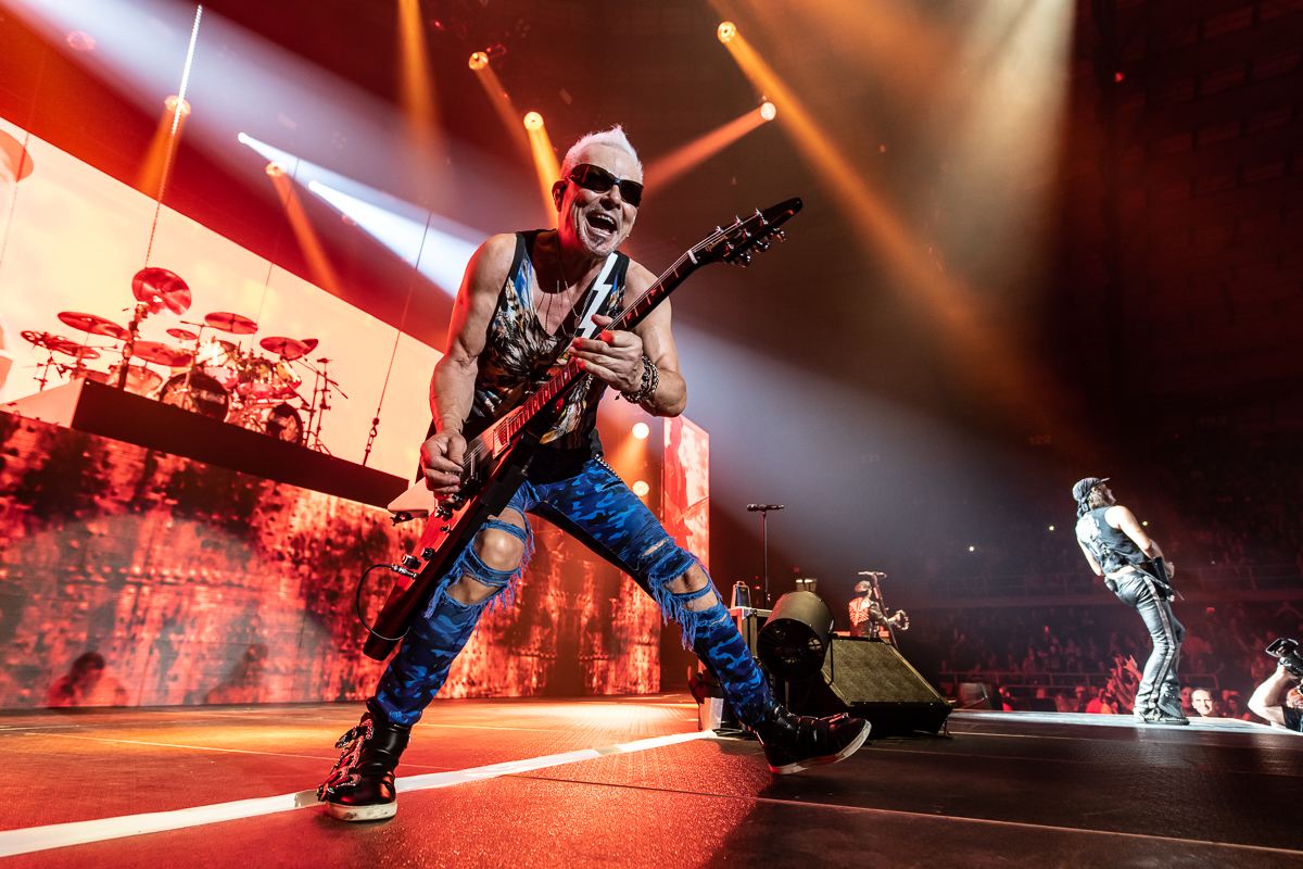 Scorpions at the Freeman Coliseum, San Antonio, TX 9/7/2018. © 2018 Stan Martin